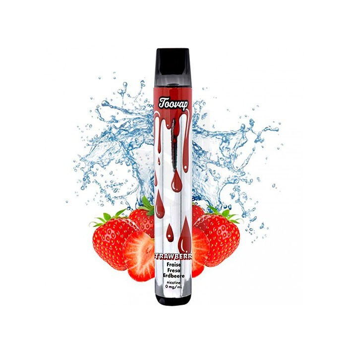 Vaper Toovap sabor Fresa de 600 caladas