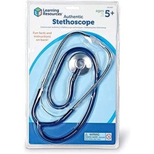Kids Real Stethoscope Multicolor Toy For Learning About Heart And Medicine