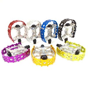 Tipsum Odyssey Bear Trap 9//16/" Old School BMX Sharp Pin Pedal fit 3 Piece Crank