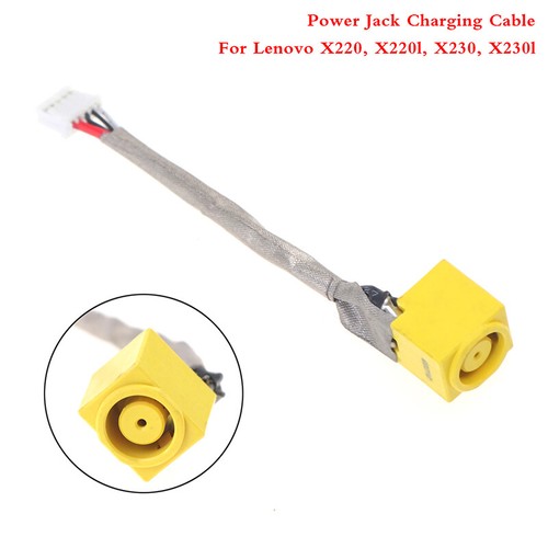Laptop DC Power Jack Charging Cable Connector For Lenovo X220 X220l X230 X2' _ou - Afbeelding 5 van 6