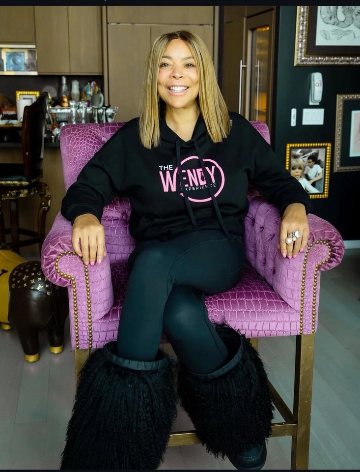 The Wendy Williams Experience 播客脱口秀连帽衫 XL * 罕见 * 售罄 — 第 3/4 张图片