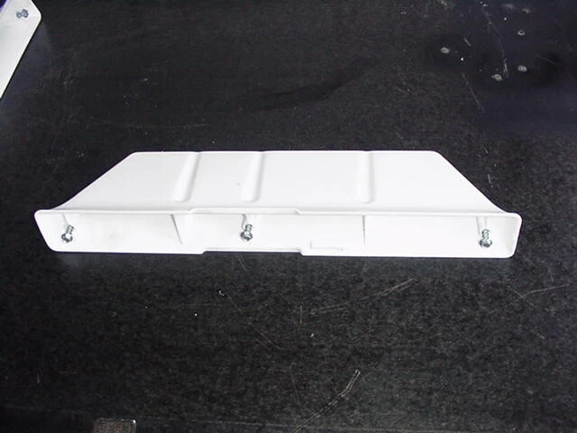 Conjunto de defletor de bateria W10153409 com parafusos para Whirlpool, Kenmore, Maytag - Imagem 2 de 3