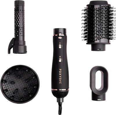 Foxybae Rose Gold Super Styler 4-in-1 Blow Dryer Brush Set