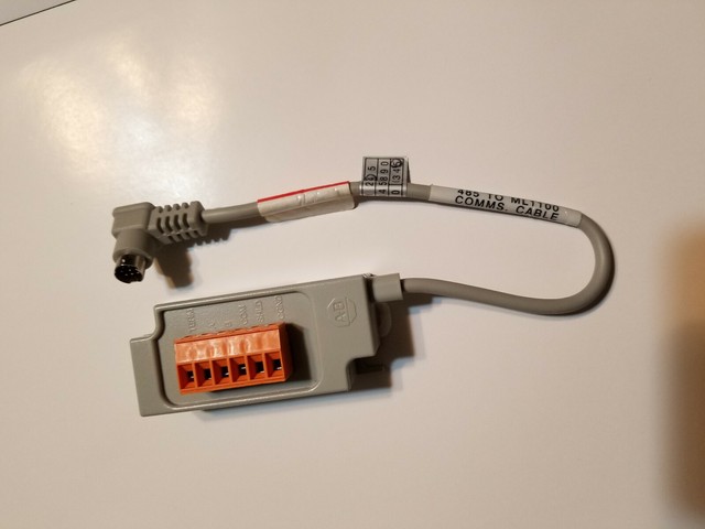 1763-nc01 Allen Bradley MicroLogix Cable 1763NC01 W109 for sale online