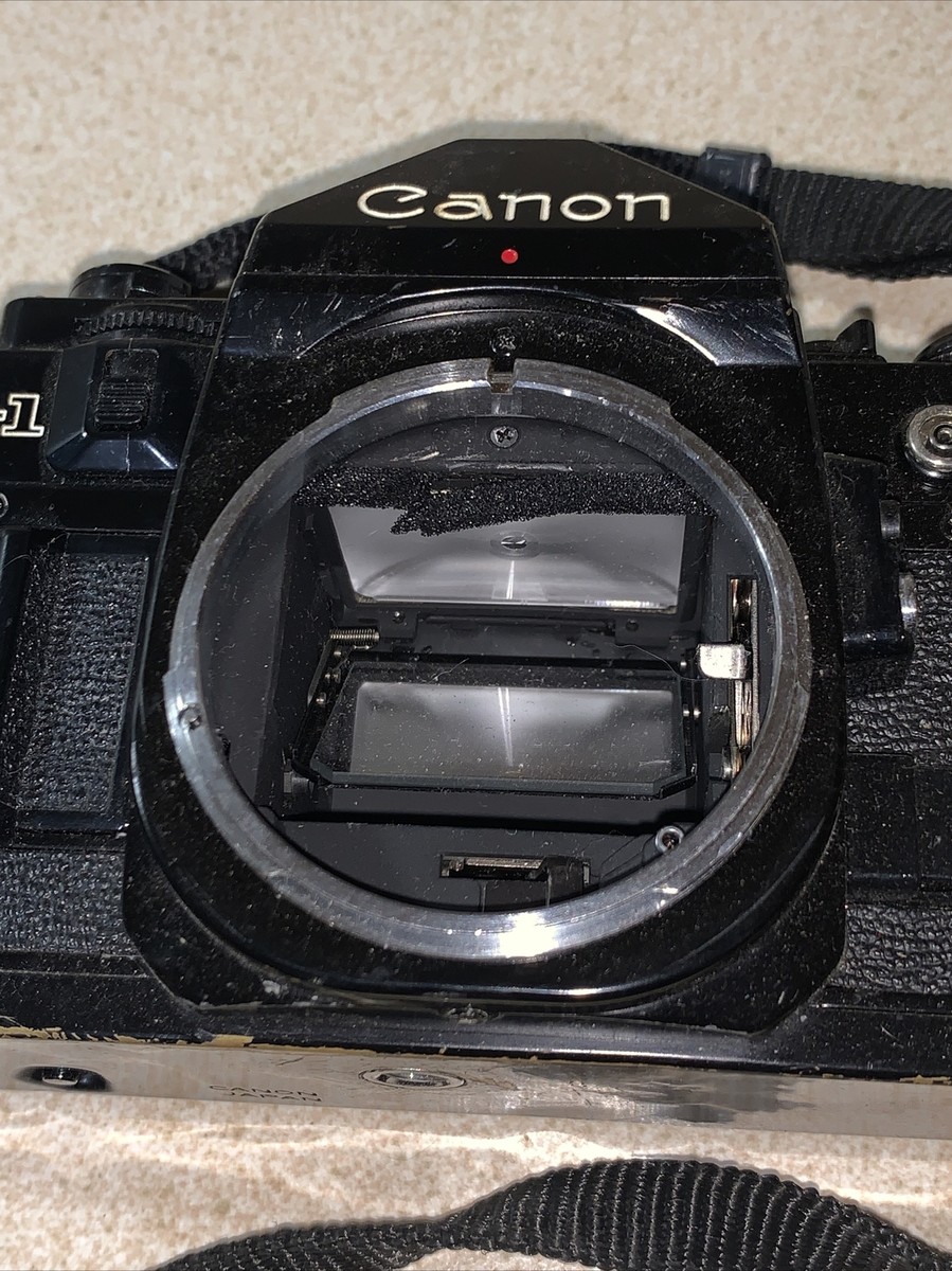 Vintage Canon A-1 35mm SLR Manual Focus Camera Body, (Camera Only