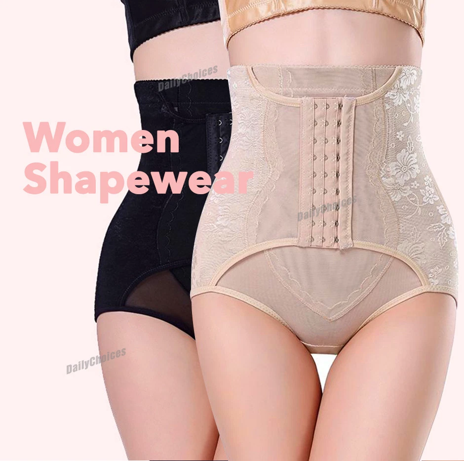 AU Tummy Control High Waist Panties Butt Lifter Women Shorts Body Shaper  Girdle