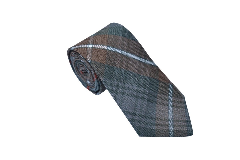 Mens Scottish Neck Ties For Kilts Clan Tartan neck tie Christmas gift