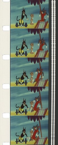16mm CINEMASCOPE M-G-M cartoon MUSCLE BEACH TOM (1956) IB Technicolor Rare Scope - Picture 6 of 12