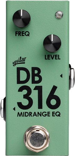 PEDALE EGALISATION MIDRANGE EQ BASSE AGUILAR DB316 - Foto 1 di 8