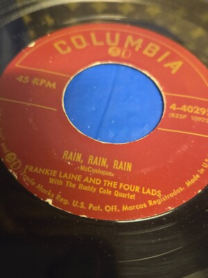 Frankie Laine & The Four Lads   Rain, Rain, Rain / Your Heart-My Heart Sehnsucht
