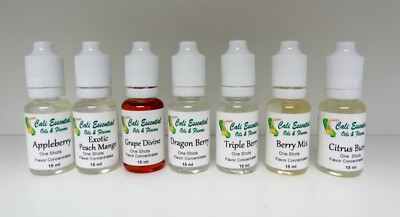 Cali Essential Oils & Flavors (Orchard Collection  '' One Shots'' Flavors)