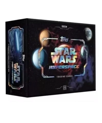 2024 TOPPS STAR WARS HYPERSPACE HOBBY BOX RIPPED LIVE ONLY