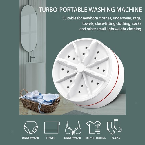 Portable Mini Washing Machine USB Electric Clothes Washer for Laundry