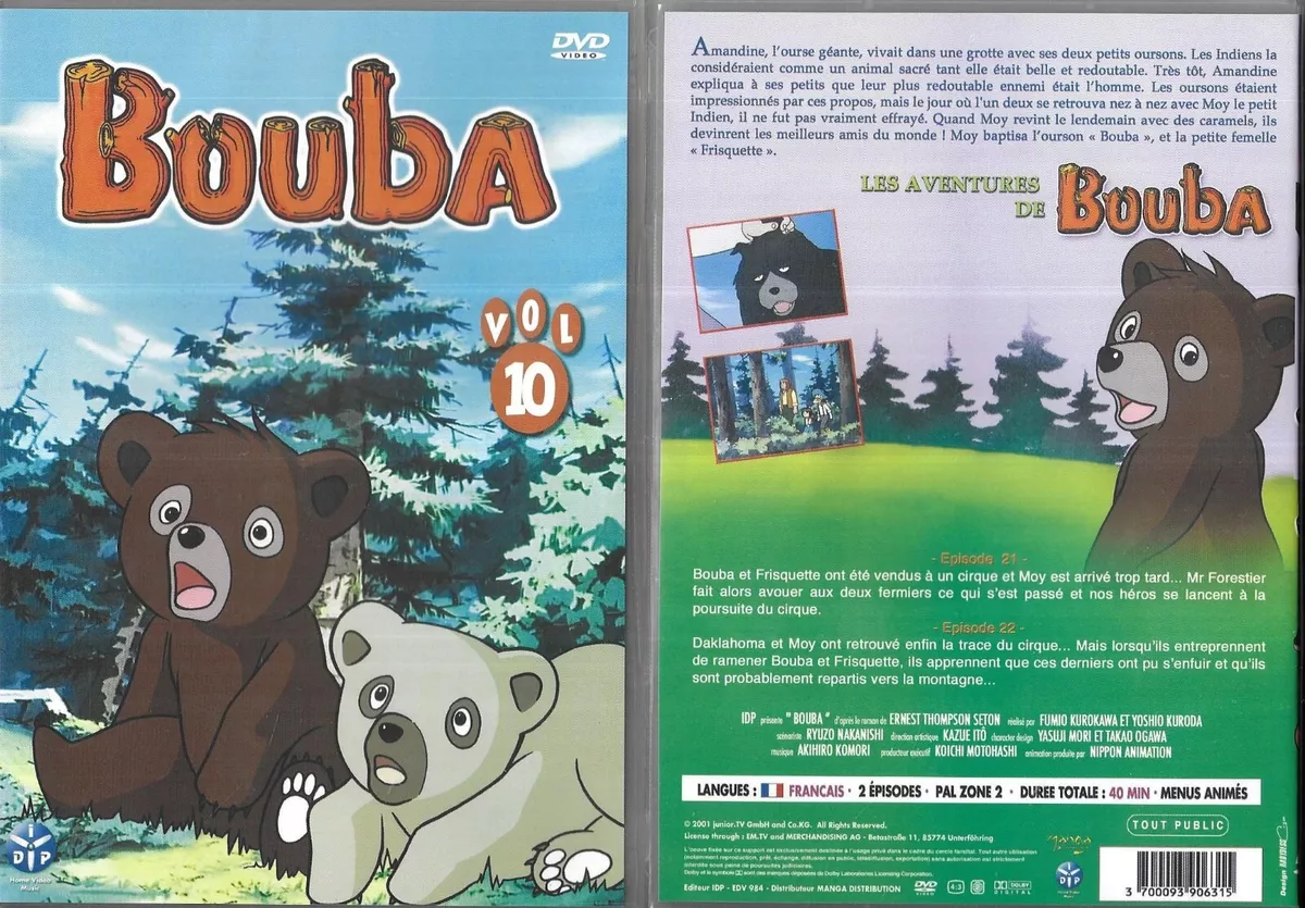 Dessin Animé De Bouba Le Petit Ourson DVD - BOUBA : OURSON OURS OURSE DESSIN ANIME ENFANT CARTOON / COMME NEUF | eBay