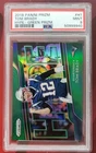 TOM BRADY 2018 PANINI PRIZM HYPE GREEN PRIZM PSA MINT 9 THE GOAT H1 POP 2