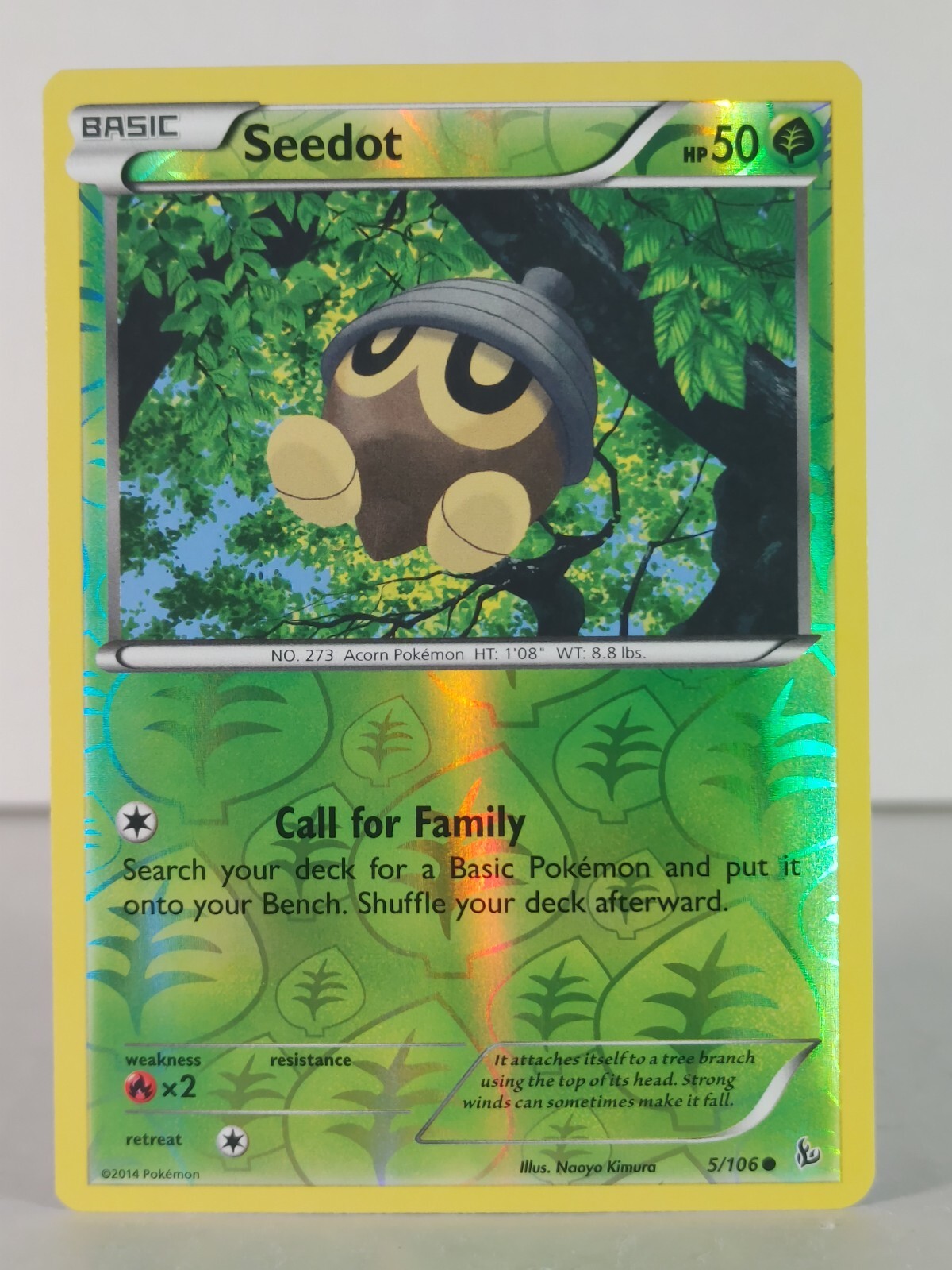 Seedot - Flashfire - 5/106 - singles - holo/non-holo - Pokemon TCG