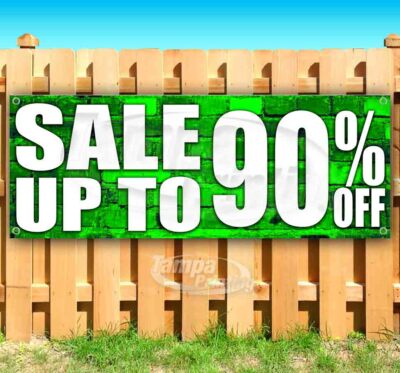 SALE UP TO 90% OFF Advertising Vinyl Banner Flag Sign Many Sizes USA DEALS