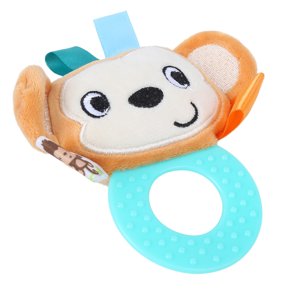 Chewing Plush Toys Baby Teething Toy Handgrip Gum Babies 06 Months