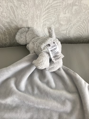 Mothercare Snuggle Elephant Elly Grey Comforter Grey Soft Toy blanket blankie - Picture 8 of 10