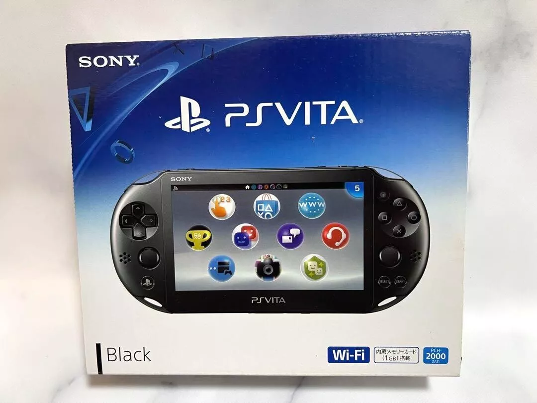 Sony PS Vita Black PCH-2000 ZA11 Wi-Fi Model Console Playstation