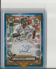 Daz Cameron 2022 Topps GQ - on-card auto - # GQA-DCA... 025/150 / Detroit Tigers