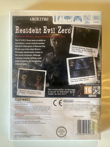 Resident Evil Zero Nintendo Wii With Manual PAL - Picture 3 of 3