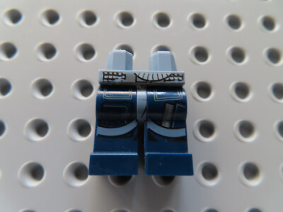 Lego 1 x Beine Hose Legs 970c63pb07 sand blau / d.blau sw0801 Rebel Pilot Y-wing