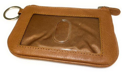 Ladies University of Oklahoma Sooners Coin Wallet Genuine Leather ID Holder & - Picture 2 of 6