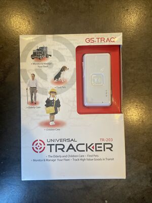 TR-203A TR-203 GPS GS-TRAQ GlobalSat Universal Tracker W USB Cable