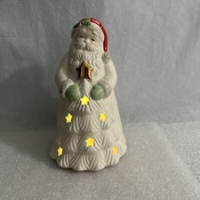 LENOX Light Up Lit Color Changing Santa Figurine SEASONS SPARKLE