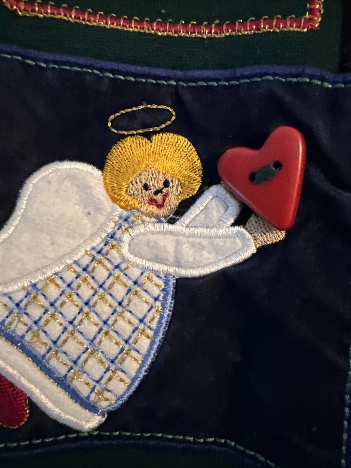 Sudadera de Colección Granny Cottage Core 2XL Cuello País Navidad Bordado Foto 4 de 4