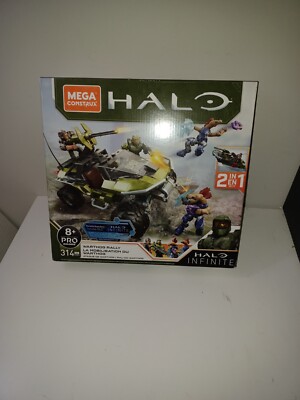 Mega Construx Warthog Rally Halo Infinite Vehicle GNB25- New ULC