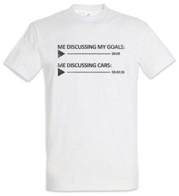 Me Discussing T-Shirt Race Racing car Driver Racer Petrol Head Fun Love Addicted