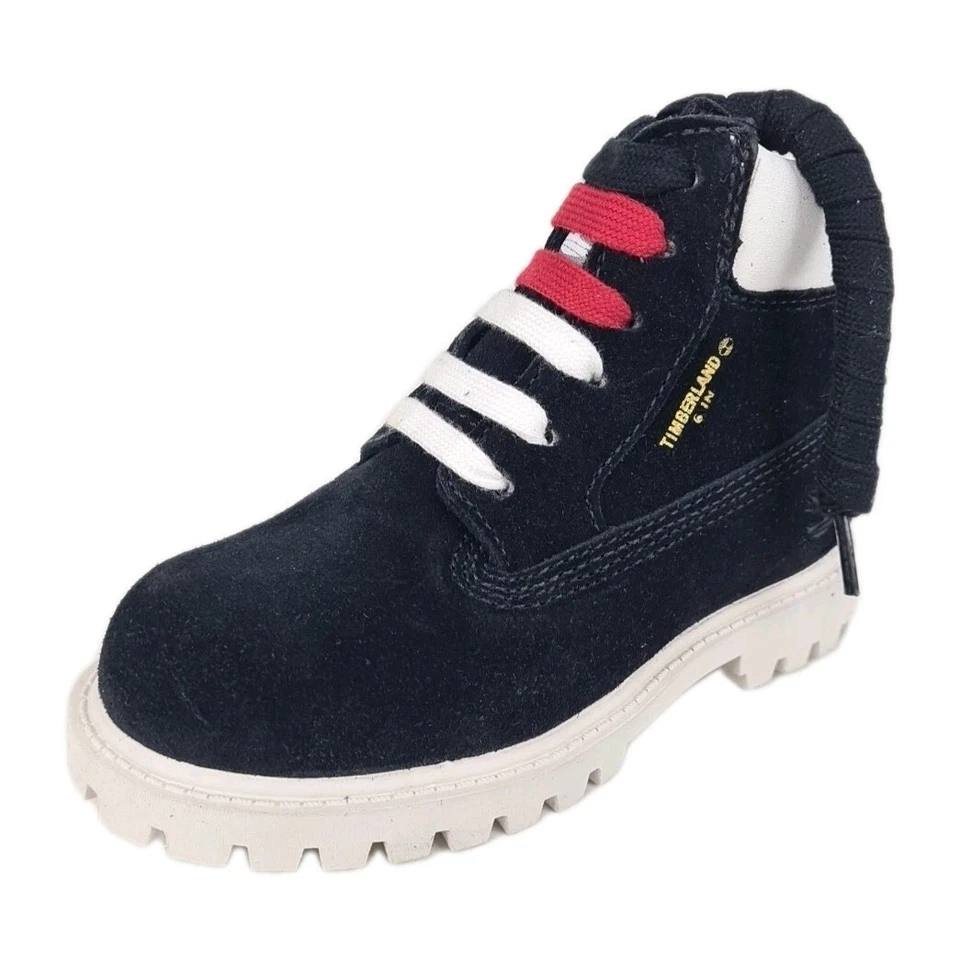 Timberland Niños Pequeños 6 IN Premium 26844 Botas Clásicas Informales Negras Talla 6 Foto 2 de 4