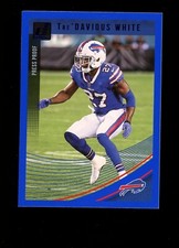 2018 Donruss #33 Tre'Davious White Buffalo Bills Blue Press Proof