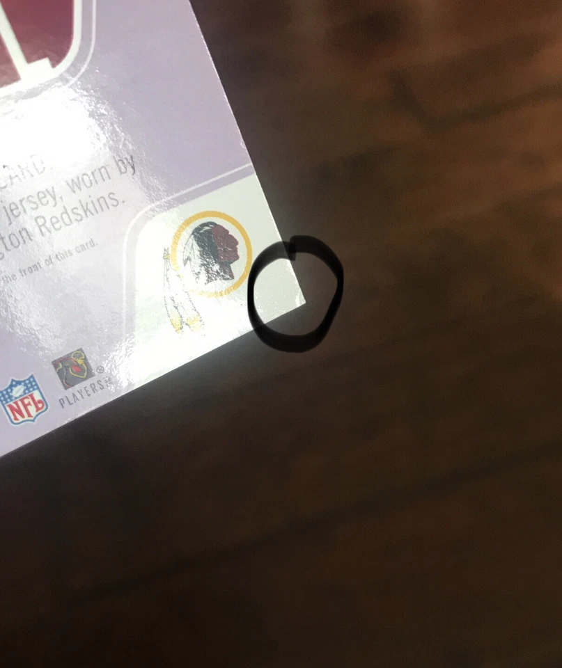 2004 Fleer Authentix Jersey Authentix STAND ROOM RARE Clinton Portis #’d 07/10 - Image 4 of 4