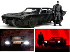 BATMAN & Batmobile Filmauto mit Licht Maßstab 1:18 Jada OVP NEU