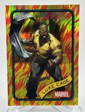 2025 Topps Chrome Marvel - Luke Cage /39 Human Torch Refractor #111