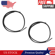 Black Roof Top Trim Moldings For 2006 2007 2008 2009 2010 2011 2012 Toyota Yaris