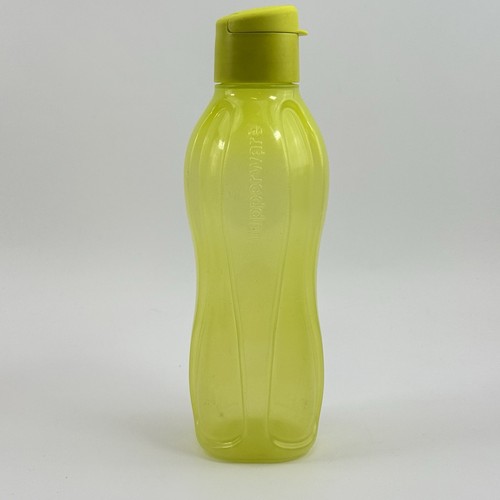 Tupperware 2x EcoEasy Trinkflasche 750ml TÜRKIS/ NEONGELB Clipverschluß - Picture 14 of 24