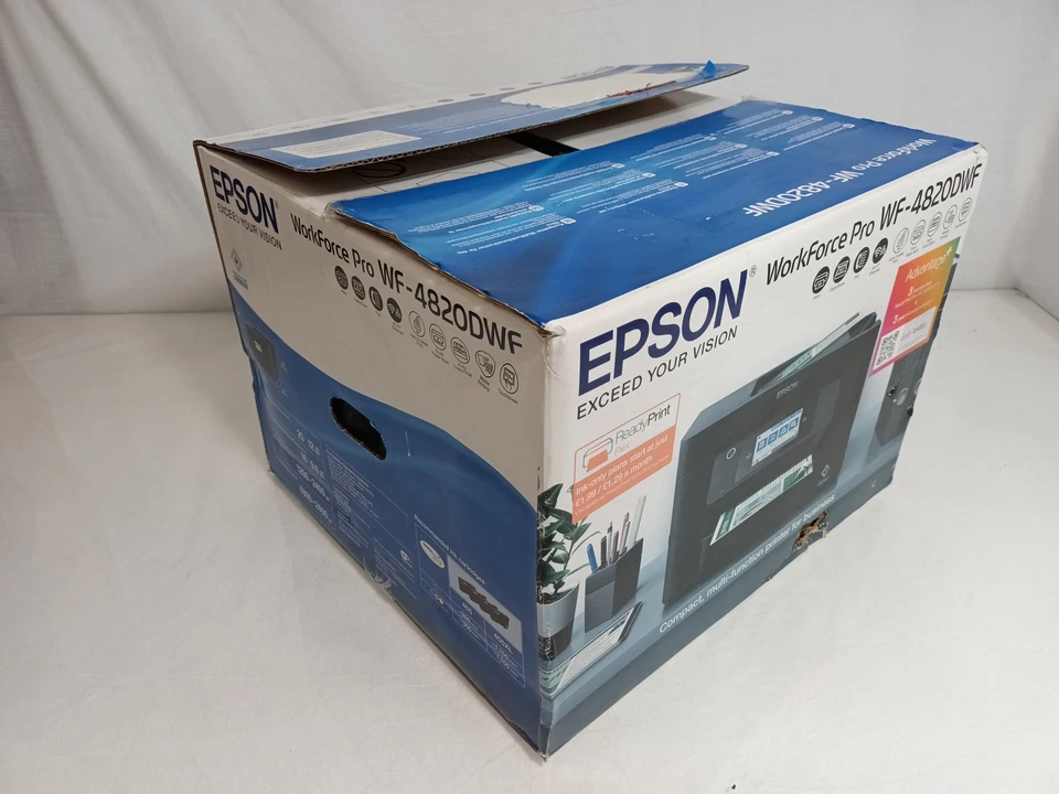 Epson WF-4820DWF WorkForce Pro A4 Colour Multifunction Inkjet Wireless Printer - Image 2 of 3