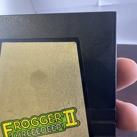Frogger II 2 : Threeedeep W / MANUAL Colecovision Parker Brothers Cart Coleco#ML