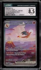 Pokemon Charizard ex 151 MEW EN SIR #199 INSUFFICIENT INK ERROR CGC 8.5