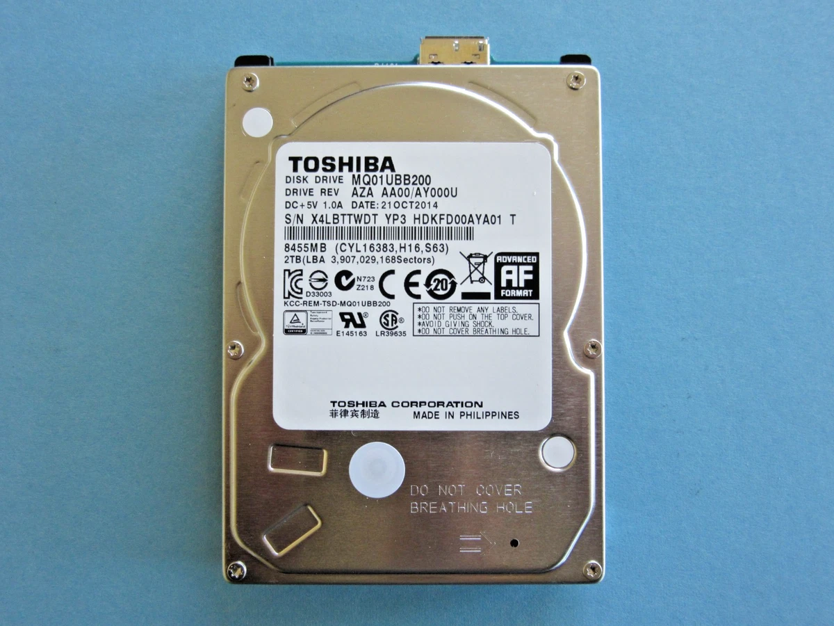 TOSHIBA 2tb HDD 2.5インチ Toshiba 2TB Storage Capacity Internal Hard Disk Drives for sale