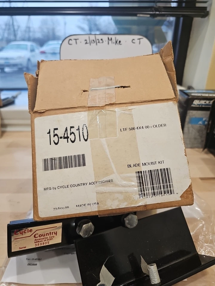 KIT DE HERRAJES DE HOJA DE ATV CICLO COUNTRY SUZUKI 1999 y anterior LTF 500 4x4 B418 Foto 3 de 4