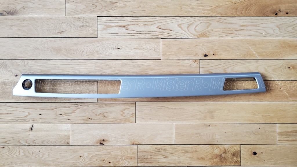 BMW E9X Center Dashboard Trim • Brushed Aluminum • E90 E91 E92 E93