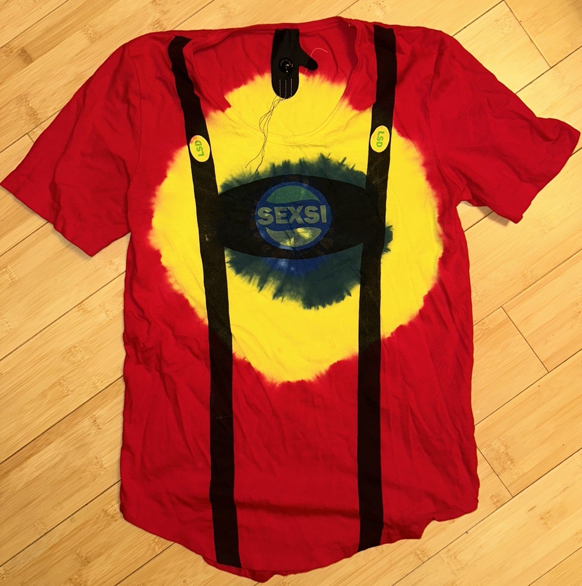 Bernhard Willhelm SS 2011 Archive Tie-Dye Sexsi T-Shirt Size M | eBay