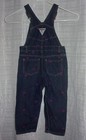 Oshkosh B’Gosh Toddler Overalls w Embroidered Pink Hearts Snap Crotch 24 Mo — photo 2
