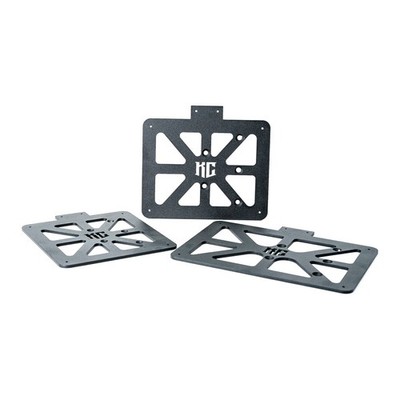 Killer custom, License Plate Holder 'Web' for La Polonia. Black