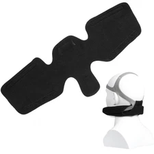 CPAP Neck Pad Cushion Breathable CPAP Mask Strap Cover Headgear Strap Covers Red
